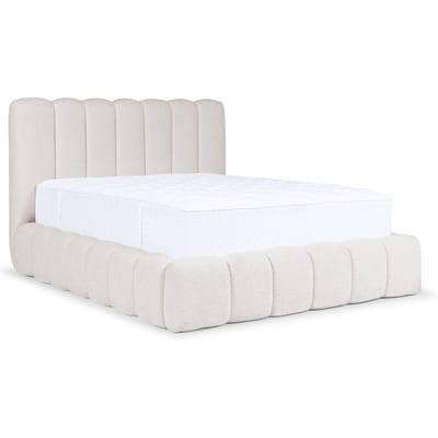 Bedframe Cisco bouclé met opbergruimte 160 x 200 cm | NADUVI Collection