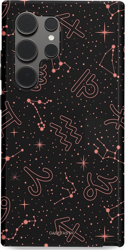 Casetastic Hoesje Geschikt voor Samsung S24 Ultra - Stijlvolle Beschermende Duo-layer Case - Astropuls