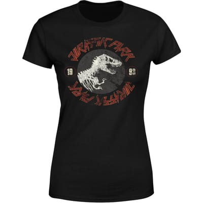 Jurassic Park Classic Twist Women's T-Shirt - Zwart - 3XL
