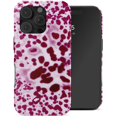 Selencia Hoesje - Geschikt voor Apple iPhone 16 Pro - Backcover - Cosmic Orchid