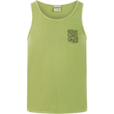 Protest PRTHeworth - Tanktop Heren - Mouwloos - Ronde hals - Loose fit - Zwart