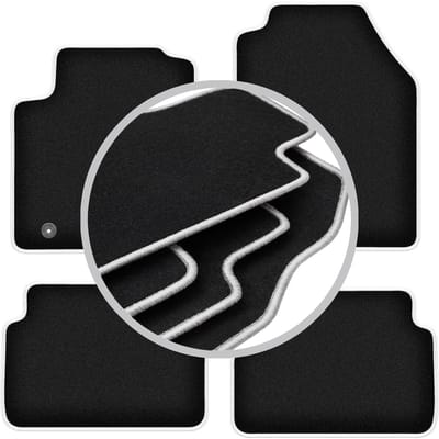 CARLUX-SILVER automatten voor: Ford Focus MK1 (vóór facelift) hatchback, sedan, stationwagen (1998-2001)
