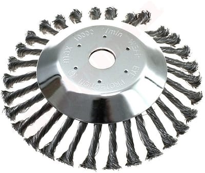 Onkruidborstel Metaal 200mm x 20MM Voor Bosmaaier Merk BPC Parts
