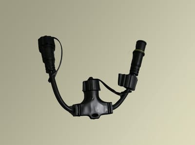 Winglinks Gold- T connector - zwart