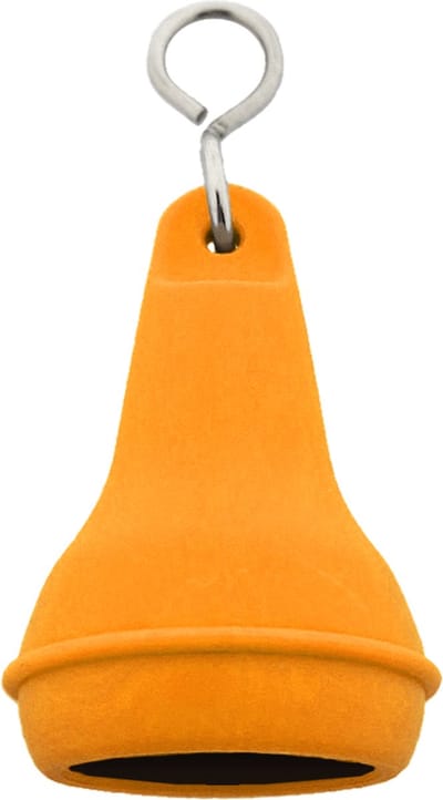 CombiCraft Hotel sleutelhanger Mayfair met open onderkant 41x70mm oranje - 5 stuks