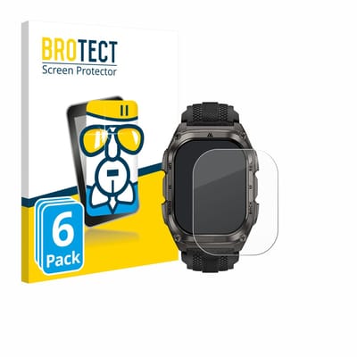 Screenprotector 6 Stuks voor Kospet Tank M4 Beschermglas transparant