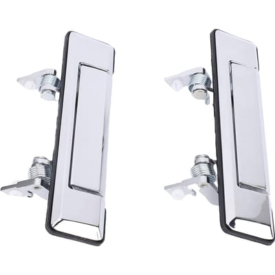 Poignée de Porte Avant Gauche Droite de Voiture 69210 90K00 Conception à Clipser Remplacement pour Série 60 70 75 78 79 white