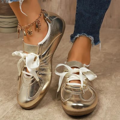 Goud Zilver Dames Lage Sneakers Lichtgewicht Zachte Zool Casual Schoenen Vrouw Comfortabel Antislip Roze Schoenen 43 36 black