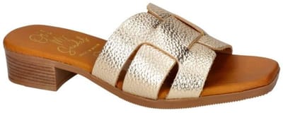 Oh! My Sandals -Dames - goud - slippers & muiltjes - maat 36