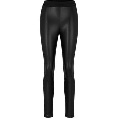 Hugo Honati 3-broek met rechte pijpen voor dames (Zwart)