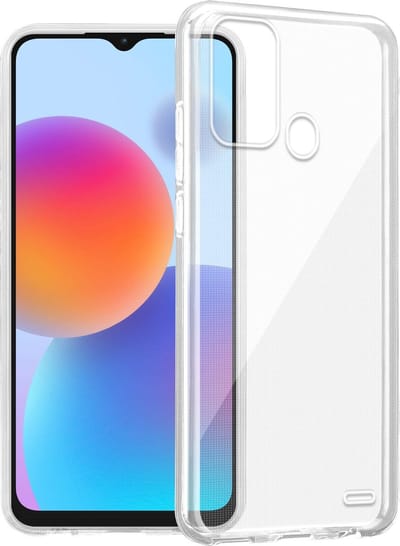 Cadorabo Hoesje geschikt voor ZTE Blade A52 in VOLLEDIG TRANSPARANT - Beschermhoes gemaakt van flexibel TPU Silicone Case Cover