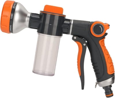 Dailygoods- Tuinspuit Hoge Druk - Multifunctionele Sproeikop - 8 Modi - Tuinspuit Pistool - Water Sprayer - Geschikt voor Landbouw - Tuinsproeier