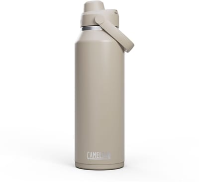 CamelBak Thrive Chug Drinkfles - 1,2 L - RVS - Met Draaidop - Isolatie Waterfles - Beige