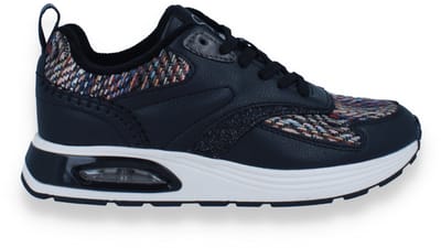 Sj Lifestyle Dames Sneaker | Zwart | Maat: 37