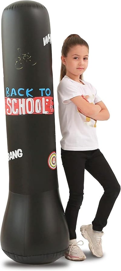Vrijstaande Bokszak voor Fitness en Training - Verstelbare Hoogte