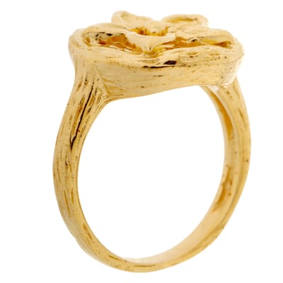Orphelia ZR-6029/1/54 Dames Ring 925 Zilver maat 54 - Goudkleurig