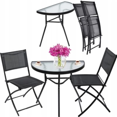 Balkon Tuin Terras Meubelset TAFEL 2 STOELEN