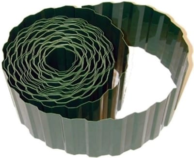 Hendrik Jan grasrand / borderrand - 10x - groen - Kunststof - 9 m x 15 cm - perkrand