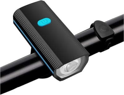 Fietslamp - Fietsverlichting - Fietslicht - Mountainbike Koplamp - Fietsverlichting Usboplaadbaar - 120 Decibel - Drie Verlichtingsstanden - 250lm - Voor Nachtelijke Fietstochten In De Buitenlucht