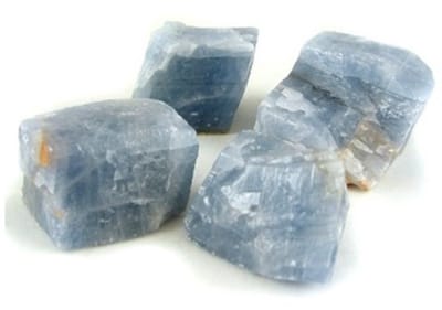 Calciet blauw ruw