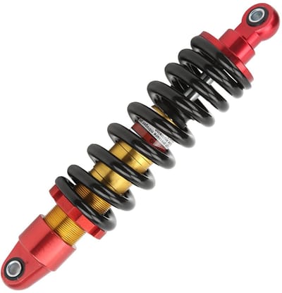 Dailygoods- Schokdemper Verstelbaar - Motorfiets - Achterwielophanging - CNC-aluminiumlegering - Hoogwaardig staal - Totale lengte 325 mm - Vering
