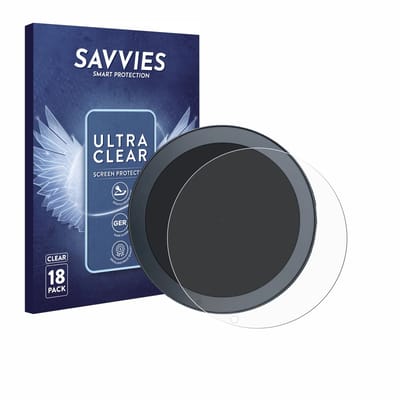 Savvies - Screenprotector voor QJ Motor SRV 600 - Folie Beschermfolie transparant 18 Stuks