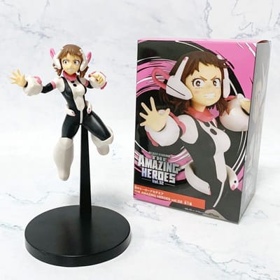 18cm My Hero Academia Anime Perifere Held Uraraka Ochako Actiefiguren PVC Figuur Decoratie Verzamelaar Beeldje Speelgoed Kerstcadeau
