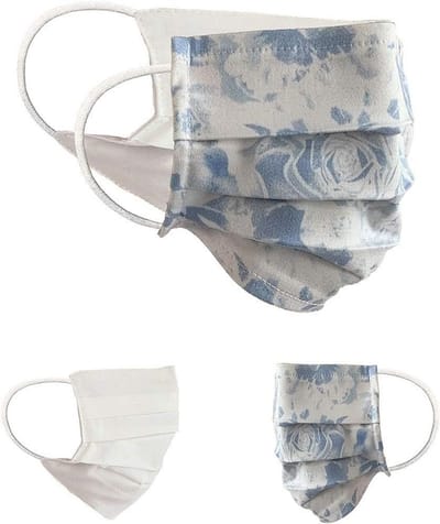 Unisex Omkeerbaar Katoenen Mondmasker Set van 2 - Wasbaar en Comfortabel