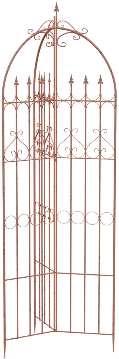 CLP Flowton trellis - klimrek - klimhulp - klimplanten - klimhek - bruin