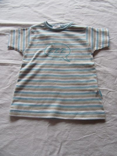 Wiplala - Slaapkleed - Nachthemd - Streepje - ZZZ - 6 maand  68
