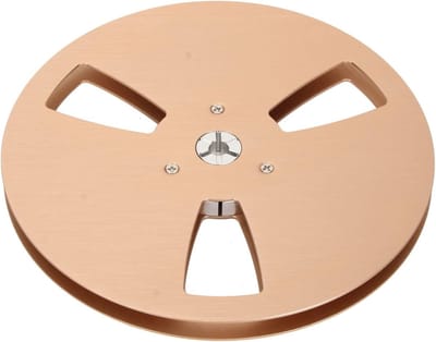 Lege Opname Spoel, 7 Inch met 3 Gaten voor 1/4 Inch Tape Spelers en Open Spoelen, Ideaal voor Geluidsopnames en Reparaties