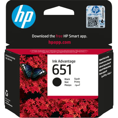 Inktcartridge HP C2P10A 651 zwart