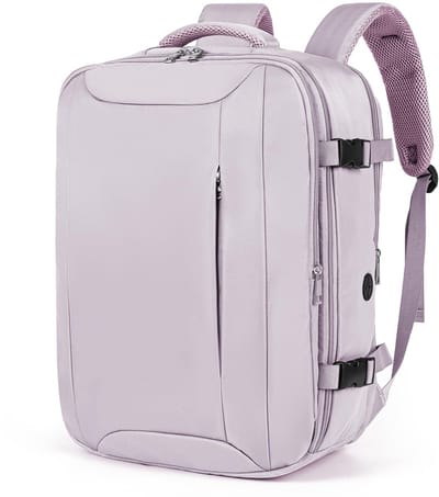 Dailygoods- Handbagage Rugzak 40x30x20 cm - Reisrugzak met Anti-diefstalvak - Apart Computervak - Natte/Droge Tas - Maximaal Toegestane Grootte Ryanair - Reistas