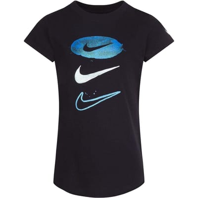 Nike Kinderen/Kinderen Daze Pill Swoosh T-Shirt (Zwart)