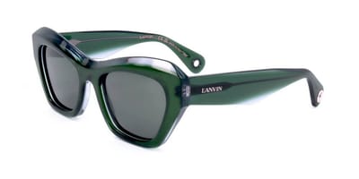 Lanvin LNV663S Transparent green 53/19/140 WOMAN Zonnebrillen