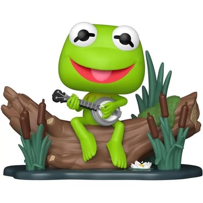 The Muppets Kermit With Banjo (Pop! Deluxe) vinylfiguur 1673 Unisex Funko Pop! - Neutraal - Standard