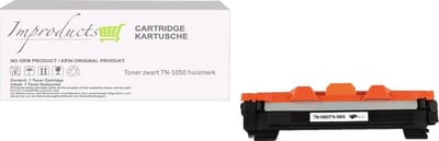 Improducts® Toner - Alternatief Brother TN1050 / TN-1050 1050 zwart hoge inhoud nieuw chip v5