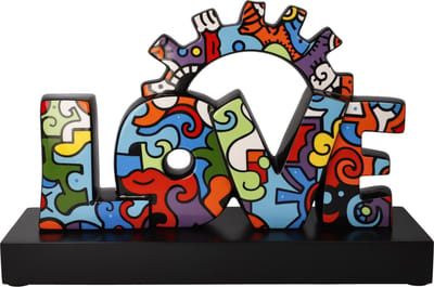 Goebel - Billy The Artist | Decoratief beeld / figuur Evolution of Love | Porselein - 38cm - Limited Edition