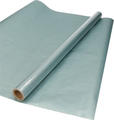 Rollen Kraft inpakpapier - ijsblauw - 200 x 70 cm - kadopapier / cadeaupapier / boeken kaften