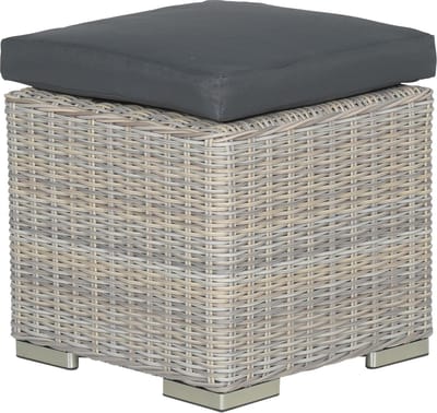 Garden Impressions Tennessee tuin hocker 45x45 cm - vintage willow