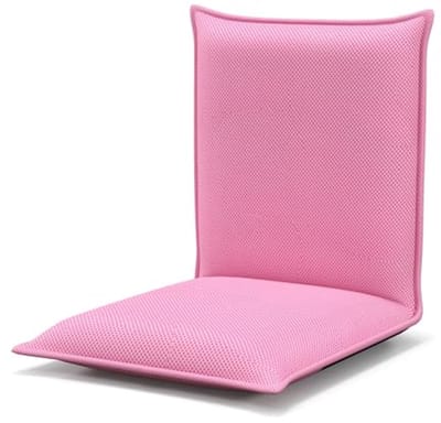 Verstelbare Vloerstoel voor Meditatie en Yoga - Padded Stoel met Rugleuning - Ideaal voor Binnen en Buiten