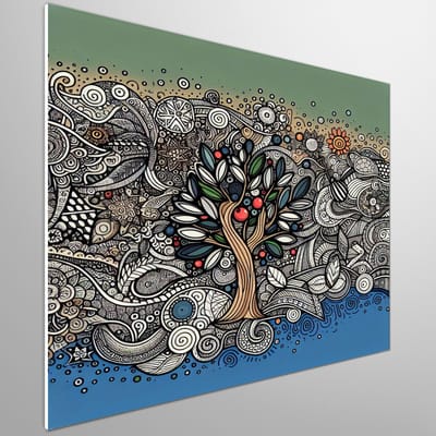 Kunstprint | Wanddecoratie | Forex | 100 × 100 cm