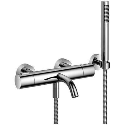 Dornbracht Meta bath thermostat for wall mounting with hose shower set 34234979-00