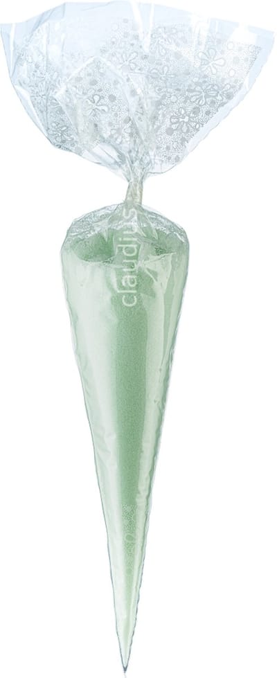 Scrubzout Eucalyptus - 500 gram in puntzak wit - set van 6 stuks - Hydraterende Lichaamsscrub