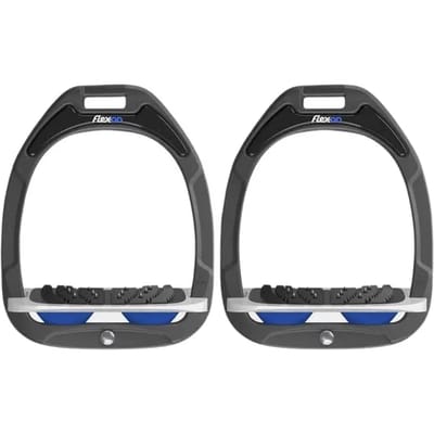 Ingeklapte Ultra Grip Steigeren Antraciet/Wit/Blauw Flex-On Green Composite