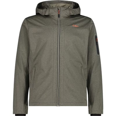 Cmp Zip Hood 39a5027m Softshelljack Grijs L Man
