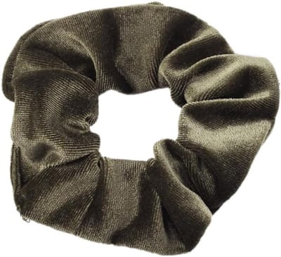 Vijf kleurrijke fluwelen scrunchies en elastische haarbanden voor dames, perfect voor dagelijks gebruik en paardenstaarten