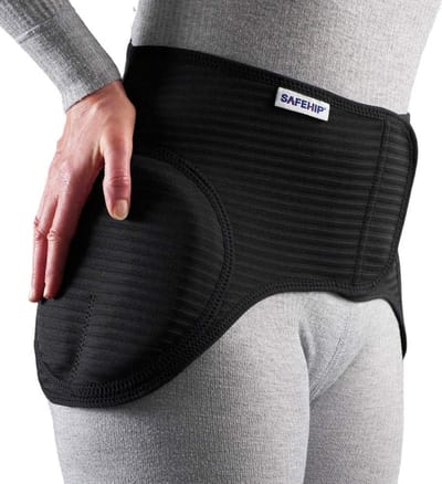 Heupbeschermingsgordel - Valbescherming - Veiligheid - Zachte padding - Large - Zwart