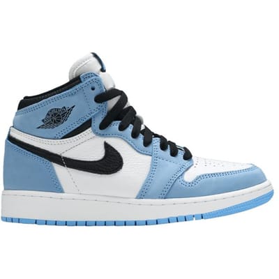 Jordan 1 Retro High OG University Blue (GS) 37.5 white