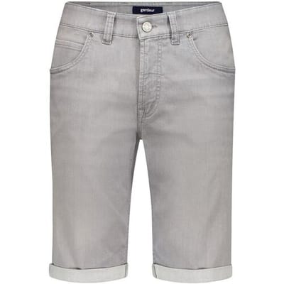 Gardeur Bermuda John Soft Touch Lightweight Denim Antraciet / male